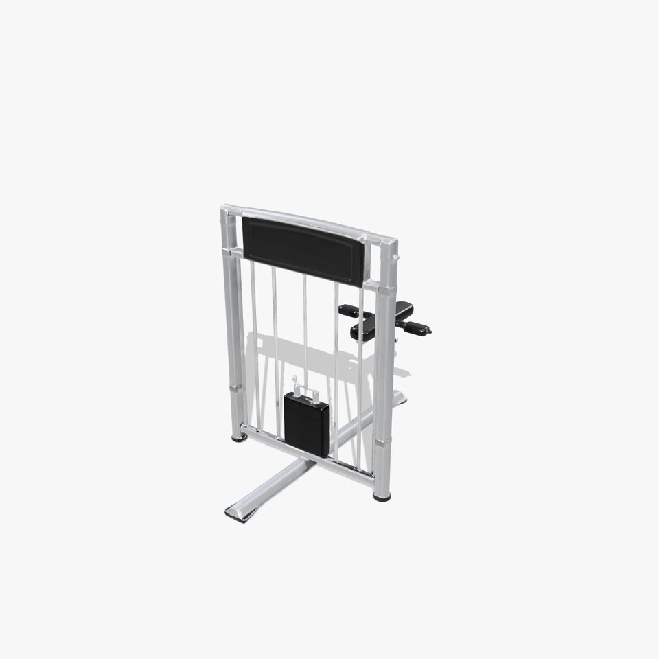 Chrome Rowing Machine model pack